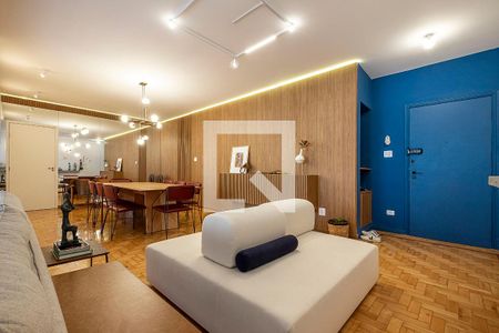Sala de apartamento à venda com 3 quartos, 260m² em Jardim Paulista, São Paulo