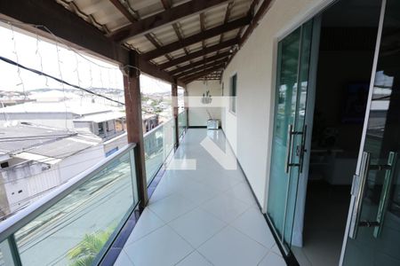 Varanda da Sala de casa para alugar com 3 quartos, 150m² em  Sapucaia Ii, Contagem