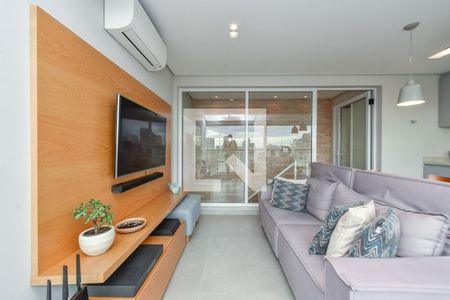 Sala superior e Cozinha de apartamento à venda com 1 quarto, 69m² em Consolação, São Paulo