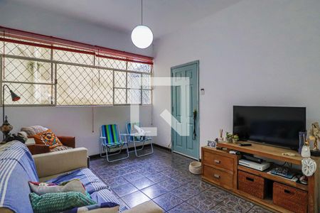 Sala de Estar de apartamento à venda com 3 quartos, 102m² em Santo Antônio, Belo Horizonte