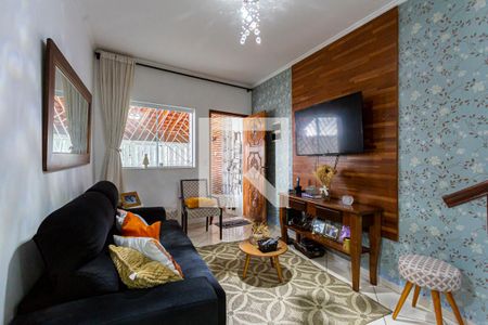 Sala de casa à venda com 2 quartos, 95m² em Jardim Ipanema, Santo André