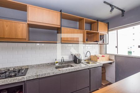 Cozinha de apartamento à venda com 2 quartos, 55m² em Estrela do Oriente, Belo Horizonte