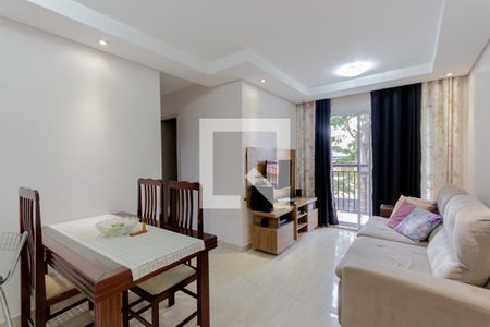 Sala de apartamento à venda com 3 quartos, 66m² em Vila Metalurgica, Santo André