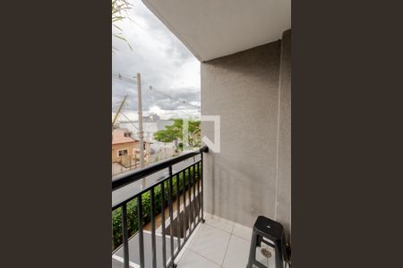 Varanda da Sala de apartamento à venda com 3 quartos, 66m² em Vila Metalurgica, Santo André