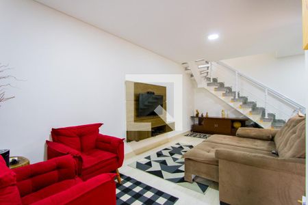 Sala de apartamento à venda com 2 quartos, 88m² em Vila Floresta, Santo André