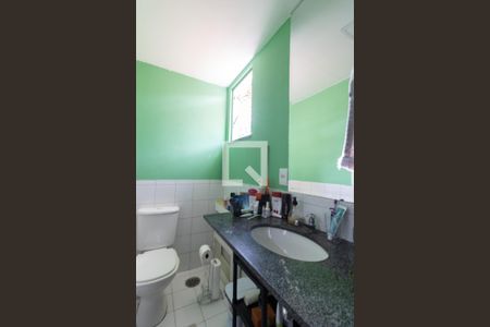 Banheiro da Suíte de casa de condomínio à venda com 2 quartos, 130m² em Taquara, Rio de Janeiro