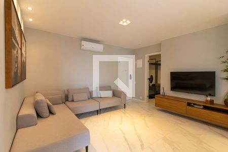 Sala de apartamento para alugar com 2 quartos, 80m² em Barra da Tijuca, Rio de Janeiro