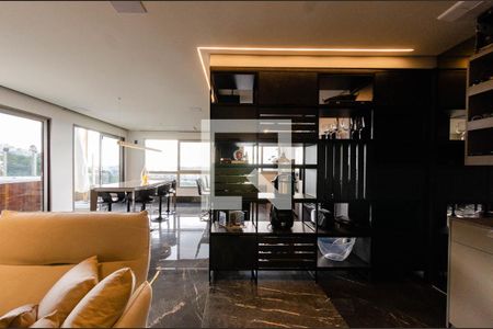 Sala de casa de condomínio à venda com 3 quartos, 297m² em Buritis, Belo Horizonte