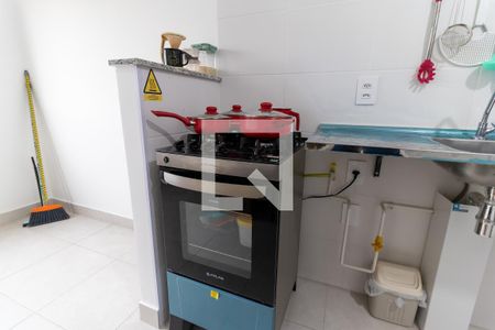 Detalhe da Cozinha de apartamento para alugar com 2 quartos, 32m² em Vila Carmosina, São Paulo