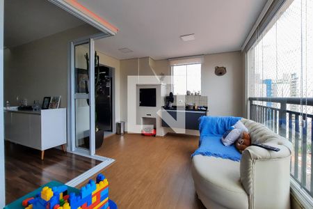 Varanda de apartamento à venda com 4 quartos, 214m² em Nova Petrópolis, São Bernardo do Campo