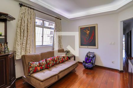 Sala de TV de apartamento à venda com 4 quartos, 167m² em Cidade Nova, Belo Horizonte