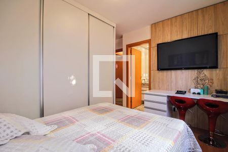 Quarto Suíte 1 de apartamento à venda com 2 quartos, 83m² em São Lucas, Belo Horizonte