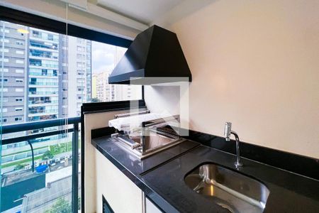 Varanda de apartamento para alugar com 3 quartos, 163m² em Indianópolis, São Paulo