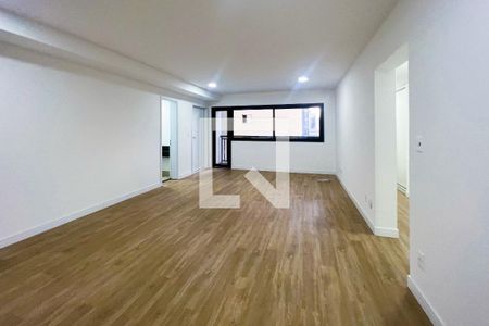 Sala de apartamento para alugar com 3 quartos, 163m² em Indianópolis, São Paulo