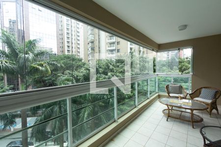 Varanda da Sala de apartamento à venda com 3 quartos, 110m² em Vila Olímpia, São Paulo