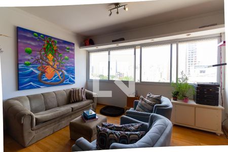 Sala de apartamento para alugar com 3 quartos, 100m² em Pompeia, São Paulo