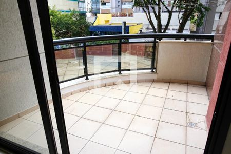 Varanda da Sala de apartamento à venda com 2 quartos, 252m² em Jardim, Santo André