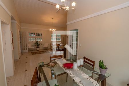 Sala de Jantar de casa de condomínio à venda com 3 quartos, 202m² em Sítios de Recreio Gramado, Campinas