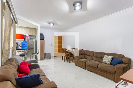 Sala de apartamento à venda com 2 quartos, 71m² em Vila Homero Thon, Santo André