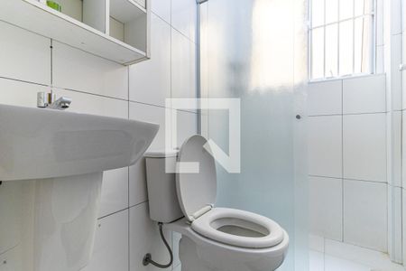 Banheiro de apartamento à venda com 1 quarto, 30m² em Santa Efigênia, São Paulo