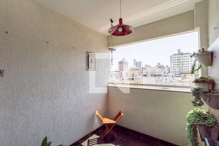 Varanda da sala de apartamento à venda com 3 quartos, 72m² em Manacás, Belo Horizonte