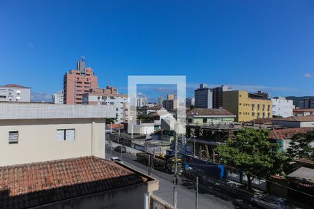 Vista de apartamento para alugar com 2 quartos, 94m² em Aparecida, Santos