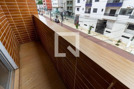 Detalhe da varanda de apartamento para alugar com 2 quartos, 69m² em Tupi, Praia Grande