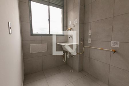 Cozinha de apartamento para alugar com 1 quarto, 31m² em Várzea da Barra Funda, São Paulo