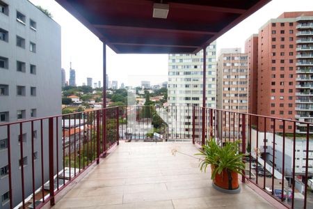 Varanda de apartamento para alugar com 2 quartos, 112m² em Jardim das Bandeiras, São Paulo