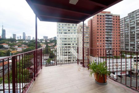 Varanda de apartamento para alugar com 2 quartos, 112m² em Jardim das Bandeiras, São Paulo