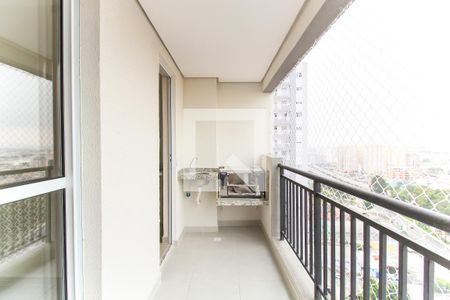 Varanda de apartamento à venda com 2 quartos, 46m² em Vila Carmosina, São Paulo