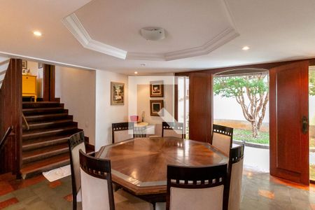 Sala de Jantar de casa à venda com 6 quartos, 380m² em Santa Lúcia, Belo Horizonte