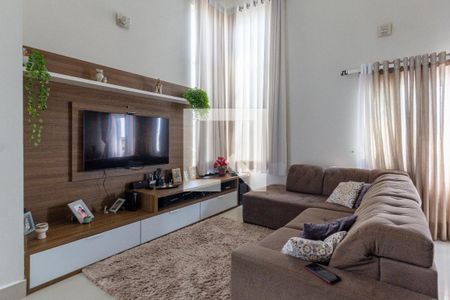 Sala de TV de casa de condomínio para alugar com 3 quartos, 190m² em Santa Cruz, Valinhos