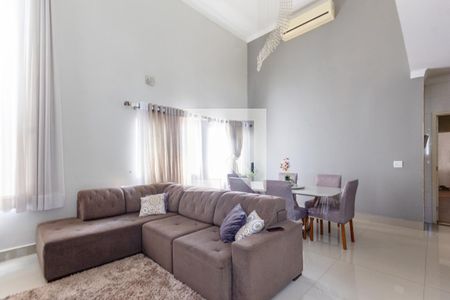 Sala de TV de casa de condomínio para alugar com 3 quartos, 190m² em Santa Cruz, Valinhos