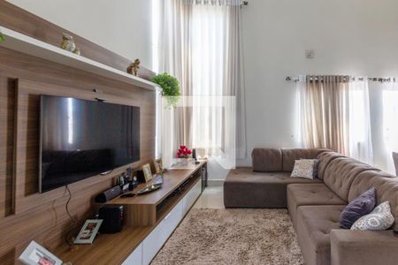 Sala de TV de casa de condomínio para alugar com 3 quartos, 190m² em Santa Cruz, Valinhos