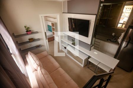 Sala de apartamento para alugar com 2 quartos, 77m² em Agronômica, Florianópolis