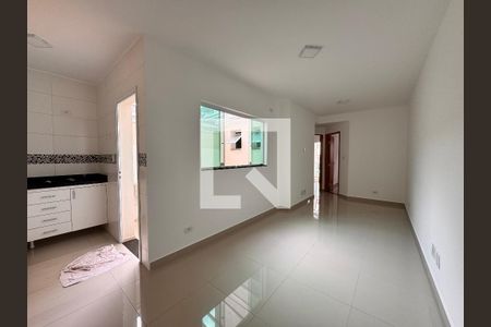 Sala de apartamento para alugar com 2 quartos, 55m² em Jardim Paraíso, Santo André