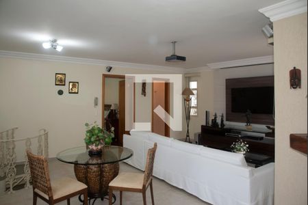 Sala (2°andar) de apartamento à venda com 6 quartos, 412m² em Campo Belo, São Paulo