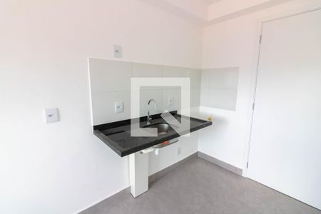 Cozinha de apartamento à venda com 1 quarto, 24m² em Jardim Monte Azul, São Paulo