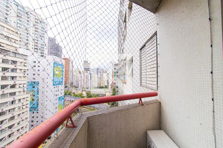 Sacada de apartamento à venda com 1 quarto, 42m² em Bela Vista, São Paulo