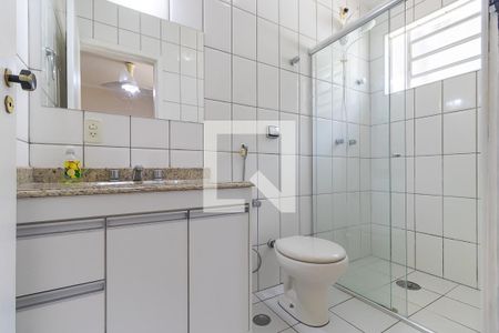 Banheiro da suíte de casa à venda com 3 quartos, 150m² em Chácara da Barra, Campinas