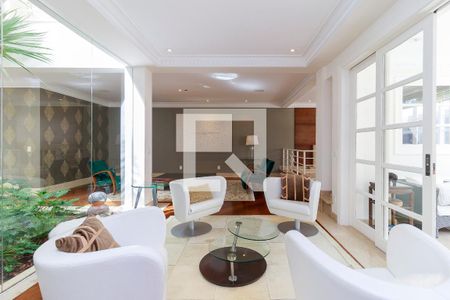 Sala  de casa de condomínio à venda com 5 quartos, 494m² em Chácara Monte Alegre, São Paulo
