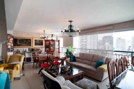Varanda de apartamento à venda com 4 quartos, 213m² em Santo Amaro, São Paulo