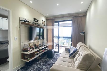 Sala de apartamento à venda com 1 quarto, 39m² em Tamboré, Barueri