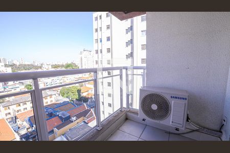 Varanda sala de apartamento à venda com 1 quarto, 41m² em Aclimação, São Paulo