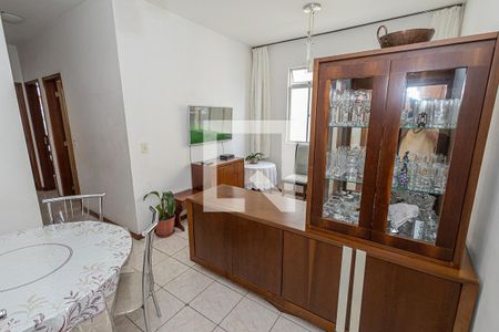 Sala de apartamento à venda com 3 quartos, 65m² em Indaiá, Belo Horizonte