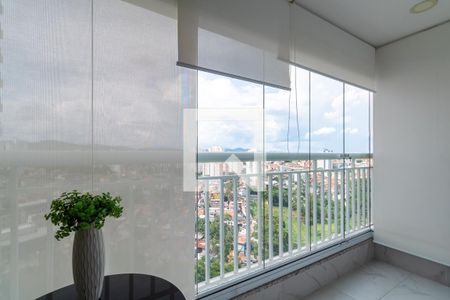 Varanda de kitnet/studio para alugar com 1 quarto, 39m² em Centro, Guarulhos