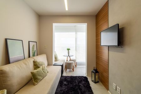 Sala de kitnet/studio para alugar com 1 quarto, 39m² em Centro, Guarulhos