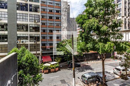 Vista de kitnet/studio para alugar com 1 quarto, 21m² em República, São Paulo