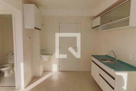 Sala / Cozinha / Lavanderia de apartamento à venda com 2 quartos, 32m² em Jardim Celeste, São Paulo